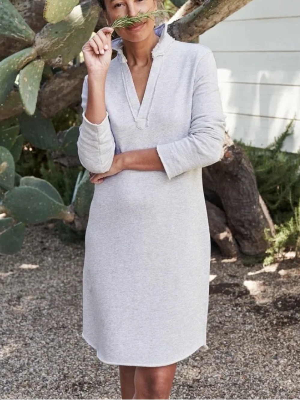Frank & Eileen Nicole Henley Dress